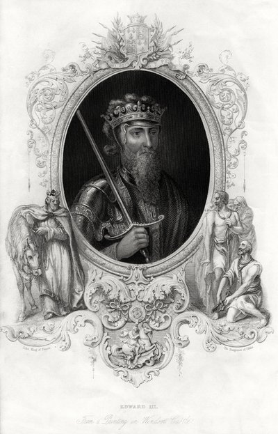 Edward III, İngiltere Kralı, 1860 by Unbekannt
