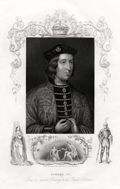 Edward IV, İngiltere Kralı, 1860 by Unbekannt