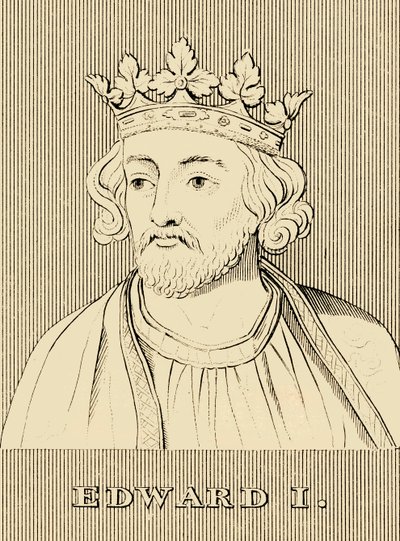 Edward I, 1239-1307, 1830. by Unbekannt