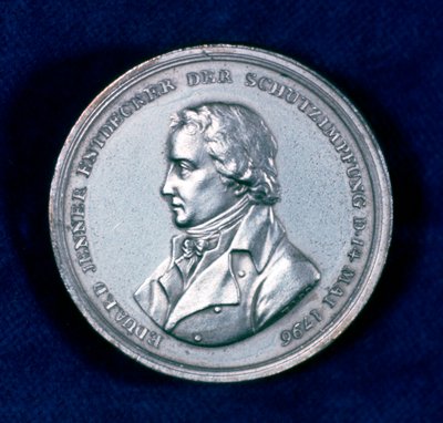Edward Jenner, İngiliz doktor, 1800 by Unbekannt