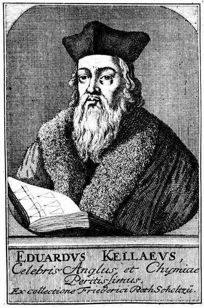 Edward Kelley, astrolog ve simyacı, 1575 c1700 by Unbekannt