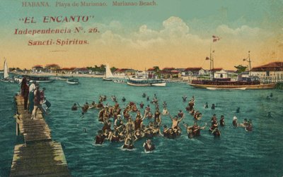 Bağımsızlık Büyüsü, Sancti-Spiritus. Mariano Plajı. Havana, c1910 by Unbekannt