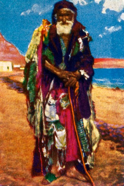 Yaşlı dilenci, Mısır, c1928. by Unbekannt