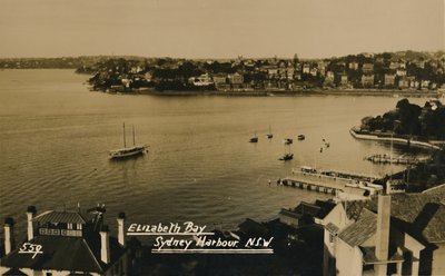 Elizabeth Körfezi, Sidney Limanı. NSW, . by Unbekannt
