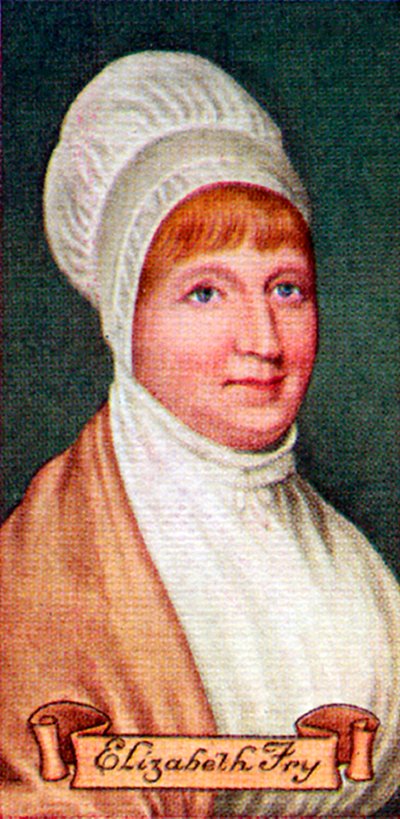 Elizabeth Fry, bir dizi sigara kartından alındı, 1935 by Unbekannt