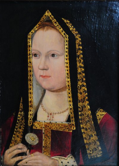 Yorklu Elizabeth 1465-1503, yaklaşık 1502 by Unbekannt