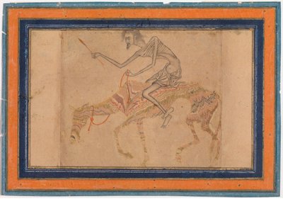 Bir deri bir kemik at ve binici, ca. 1625. by Unbekannt