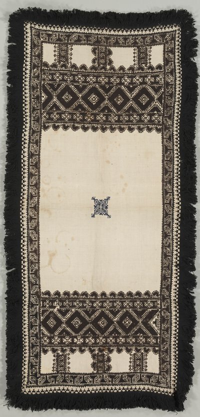 İşlemeli Mat veya Paños de Ofrenda, 19. yüzyıl. by Unbekannt