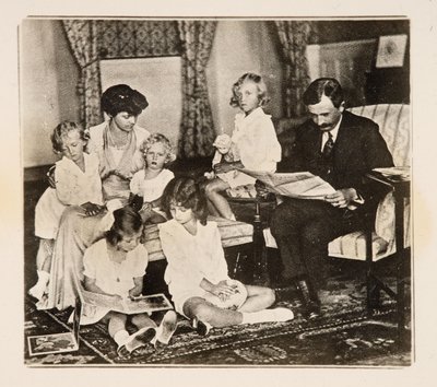 İmparator I. Charles ve ailesi sürgünde, 1920