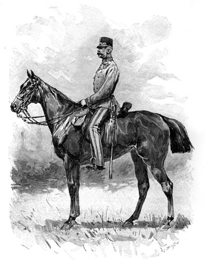 Avusturya İmparatoru Franz Josef, 1892 by Unbekannt