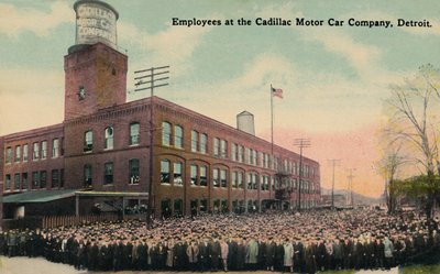 Cadillac Motor Car Company, Detroit, 1930