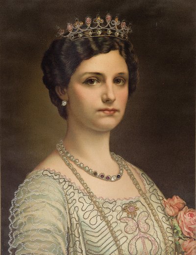 Avusturya İmparatoriçesi Zita 1892-1989, Macaristan Kraliçesi, c. 1917. by Unbekannt