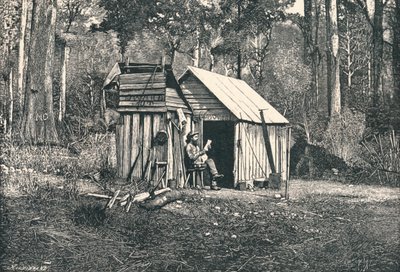 Avustralyalı Gecekondu Kampı, 1896 by Unbekannt