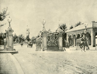 Hükümet Konağının Girişi, Melbourne, 1901. by Unbekannt