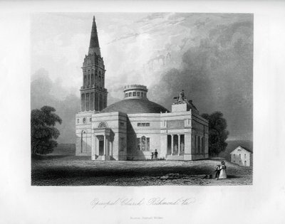 Piskoposluk Kilisesi, Richmond, Virginia, ABD, 1855 by Unbekannt