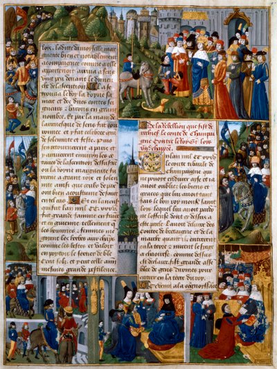 Thibaut de Champagne isyanından bölümler, 15. yüzyıl by Unbekannt