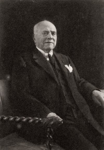 Ernest Cognacq, Fransız perakendeci, 1912 by Unbekannt