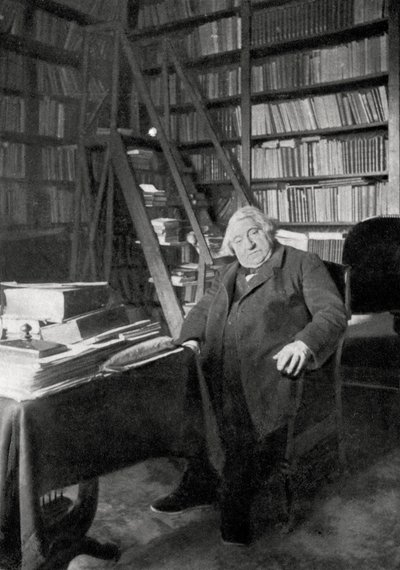 Ernest Renan, Fransız filozof ve yazar, 1890 by Unbekannt