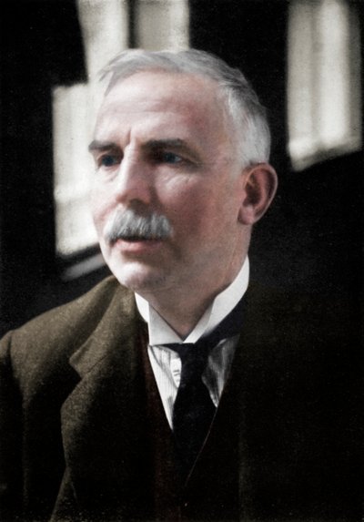 Ernest Rutherford 1871-1937, Nobel ödüllü atom fizikçisi, c1908. by Unbekannt