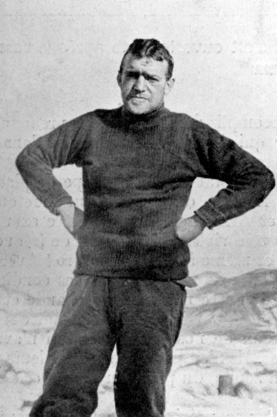 Ernest Shackleton, İngiliz kaşif, Antarktika, 1909 by Unbekannt