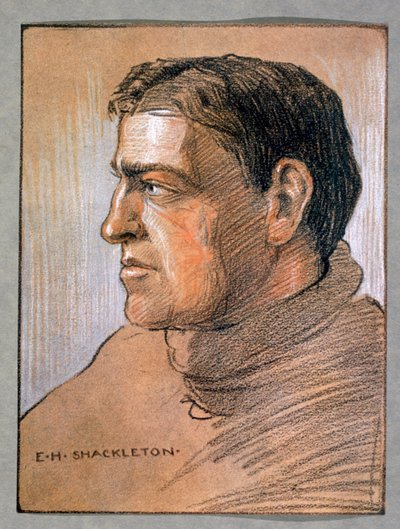 Ernest Shackleton, İngiliz kaşif, c1909 by Unbekannt