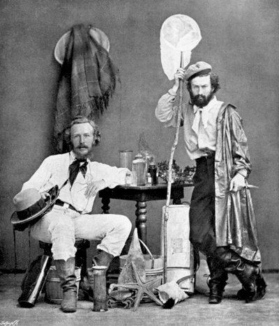 Ernst Haeckel, Alman zoolog ve evrimci, Kanarya Adaları, 1867 by Unbekannt