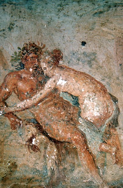 Erotik duvar resmi, Pompeii, İtalya by Unbekannt