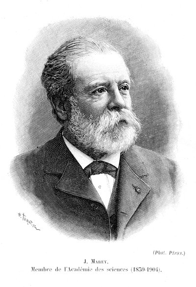 Etienne Jules Marey 1830-1903, Sinematografinin öncüsü, c1904 by Unbekannt