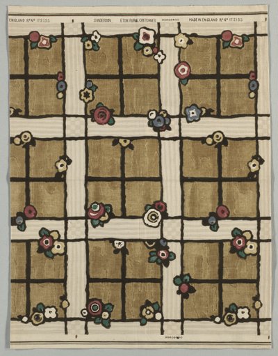 Eton Kırsal Cretonne No. 172135, 19. yüzyılın sonlarında. by Unbekannt