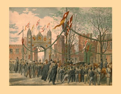 Eton Okulu ve Erkek Kemeri, 1863. by Unbekannt