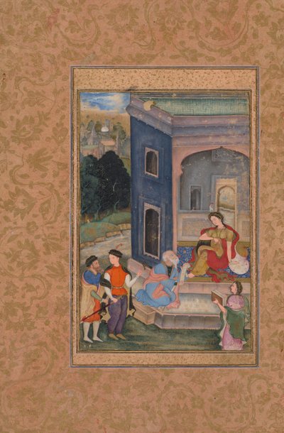 Avrupa Kostüm Sahnesi, c. 1590-1595. by Unbekannt