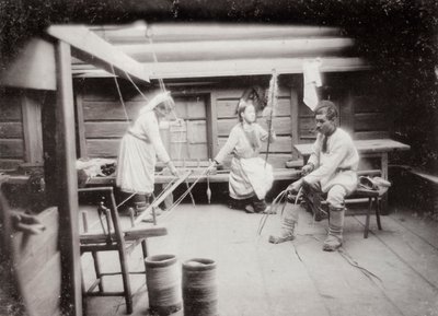 Mari halkının günlük yaşamı, Rusya, c1880s-c1890s by Unbekannt