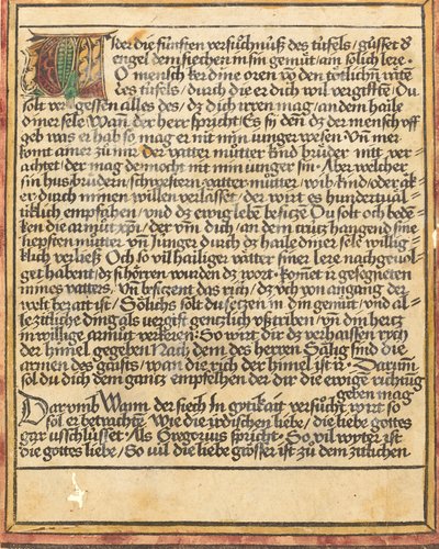 Hırs Karşıtı Nasihat, c. 14701475. by Unbekannt