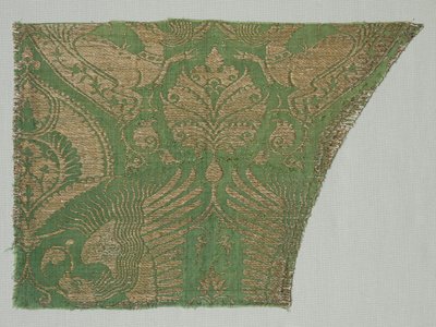 Egzotik Altın desenli İpek, 1360-1400. by Unbekannt