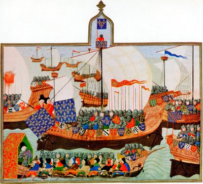 Afrika korsanlarıyla yüzleşmek için sefer, 1390 by Unbekannt