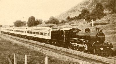 Ekspres Tren, Bombay, Baroda ve Orta Hindistan Demiryolu, 1930. by Unbekannt