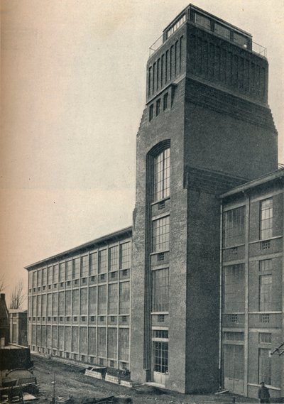 Etablissements Fabrikası Nicolle, Wambrechies Nord, mimar, Andre Granet, c1928 by Unbekannt