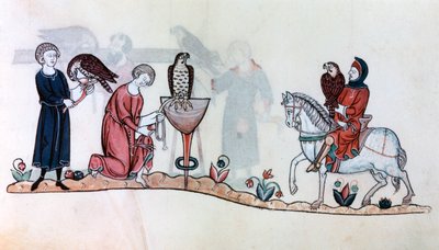 Kuşlarıyla birlikte doğanlar, 13. yüzyıl by Unbekannt