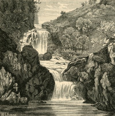Devils Glen'de Düşüş, 1898. by Unbekannt