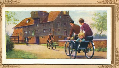 Yan Arabalı Aile Tandem, 1939 by Unbekannt