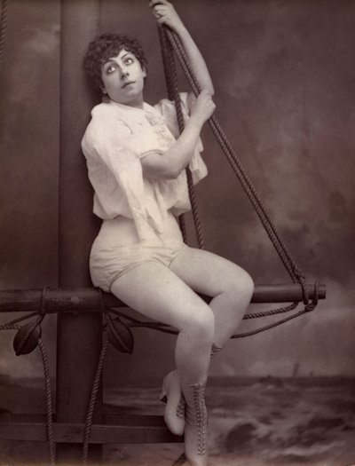 Fannie Leslie, İngiliz şarkıcı ve oyuncu, 1882 by Unbekannt