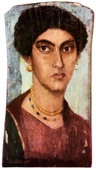 Fayum portresi, Eski Mısır, Roma dönemi, MS 200 dolayları 1956. by Unbekannt