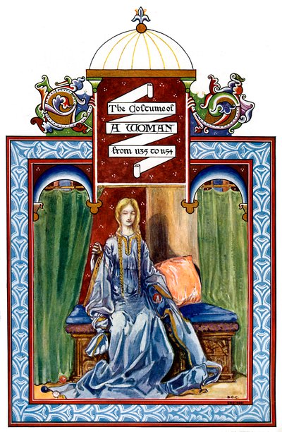 Kadın kostümü, 1135-1154, 1904 by Unbekannt