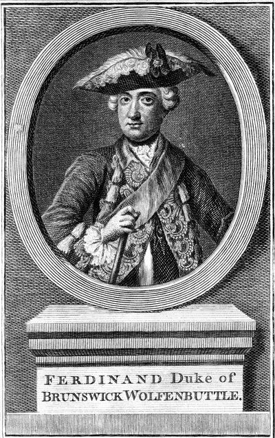 Ferdinand, Brunswick Dükü, 19. yüzyıl. by Unbekannt