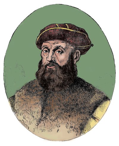 Ferdinand Magellan c1480-1521, Portekizli kaşif, 1904. by Unbekannt