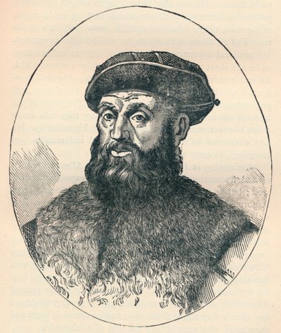 Ferdinand Magellan c1480-1521, Portekizli kaşif, 1904 by Unbekannt