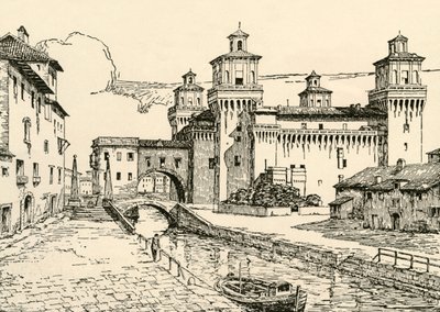 Ferrara: Ducal Sarayı, 1928. by Unbekannt
