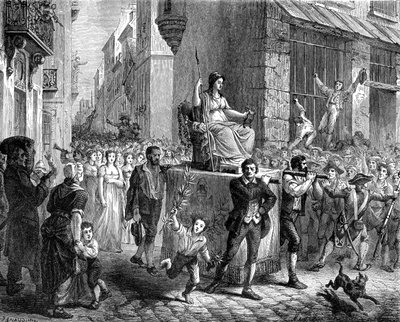 Akıl Festivali, Paris, 1793 1882-1884 by Unbekannt