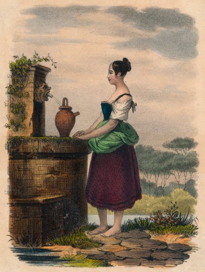 Su Getirmek, 19. yüzyıl by Unbekannt