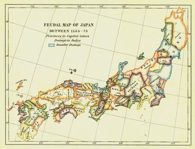 1564 - 73, 1903 yılları arasında Japonya